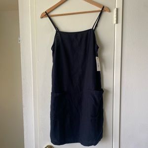 Billabong black mini sundress with pockets